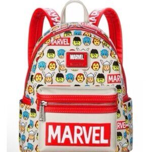 Disney Marvel The Avengers Loungefly Mini Backpack Thor Hulk Captain America NWT